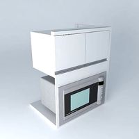 Aereo with microwave oven
