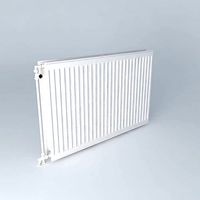 Two blades steel radiator H720 L1110