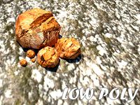 LOW POLY STONE ROCK