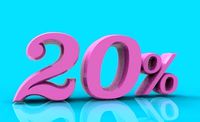 20 per sen