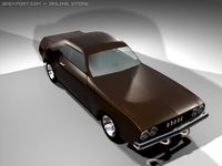 dodge_charger_1968 3D Model