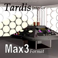 Tardis Interior 3D Model