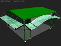 outside bar 3D Model