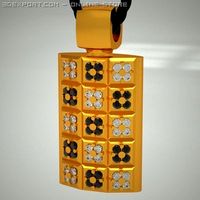 Pendant "Chessboard" 3D Model