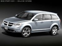 Dodge Journey 3D Model