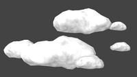 Clouds Low poly