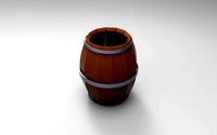 Barrel low poly