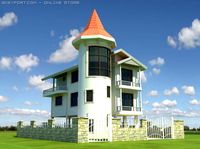 Villa 4 3D Model