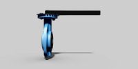 DN65 PN16 - Butterfly valve mono flange NO - Autodesk Inventor