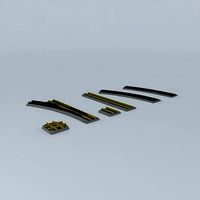 Model Train Track (HO Gauge)