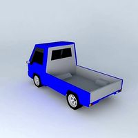 JetStar, blue pickup ugly