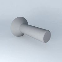 M 8 x 30 mm countersunk head screw DIN 7991