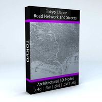 Tokyo Road Network and Streets