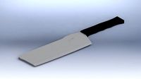Tactical Kitchen Cleaver Knife