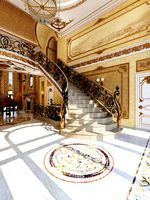 Interior classical mansion