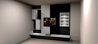 Black White Lcd Unit