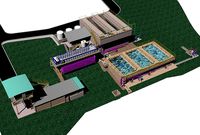 Plant wastewater treatment