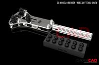 Adjustable Caseback Tool with Bit Holder