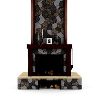 Fireplace 3D Model