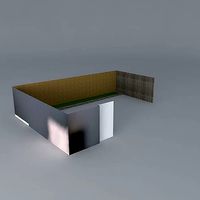 Courtyard garden design