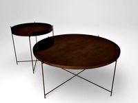 Oxon copper table set