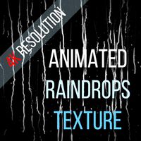 Animated raindrops 4