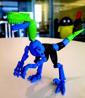 Tinkerplay dinosaur part set rigged