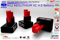 PTC Creo Skills Showcase Milwaukee M12 REDLITHIUM XC Battery