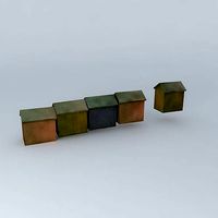 Berck Plage  Beach Cabins