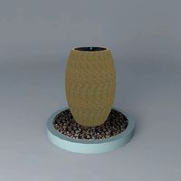 Grecian urn water feature