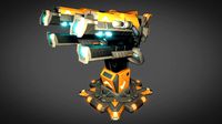 Sci Fi Plasma Cannon