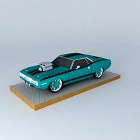 Plymouth Hemi Cuda with hydraulic suspension