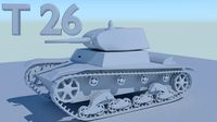 sovietic Tank T26