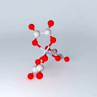 tris oxalato chromate salt