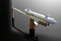 SMG Machine gun 3D Model
