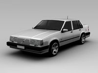 Volvo 960 1993 3D Model