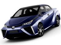 Toyota Mirai 2015 3D Model