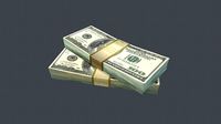 Dollar Stack PBR Game Ready