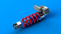 R6 rear shock