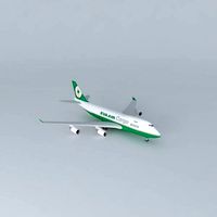 Eva Air Cargo Evergreen Boeing 747 47UF  SCD  2013