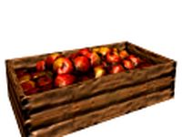 Box of apples 3D Model