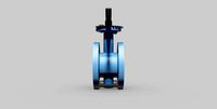 DN65 PN16 - Butterfly valve double flange NC - Autodesk Inventor