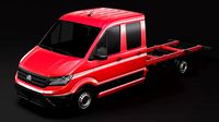 VW Crafter Chassi DoubleCab L3 2017