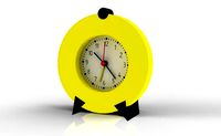 Yellow Clock