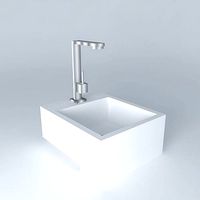 bathroom sink pia de semi encaixe