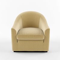 Meridiani Lennon Fit armchair 3D Model