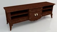 Wooden table 3D Model