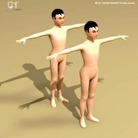 Stylized boy