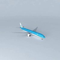 KLM Royal Dutch Airlines Boeing 777 306 ER PH BVN Nationaal Park Tijuca New Livery 2015
