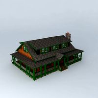 Seaside Craftsman Huge Cabin House